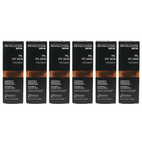6x Revolution Skin 1% IPC Treatment Serum Blemish Control Face Care 15ml