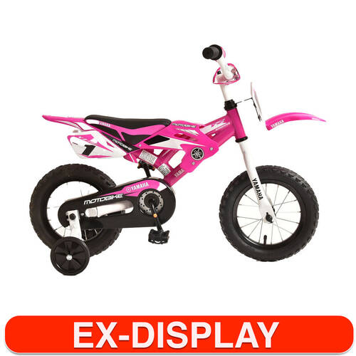 Yamaha Kids/Children MotoBike Child’s BMX Girls Youth 12" Bicycle - Pink 3y+