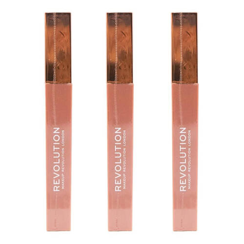 3PK Revolution IRL Whipped Matte Lip Creme 1.8ml Frappuccino Nude Beauty Makeup