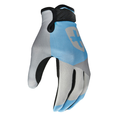Harbinger Women's Small Shield Protect Fitness Gloves - Blue/Grey