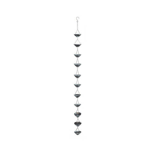 A.FRESCO Rainchain Hanging Garden/Patio Decor 10x18cm - Assorted