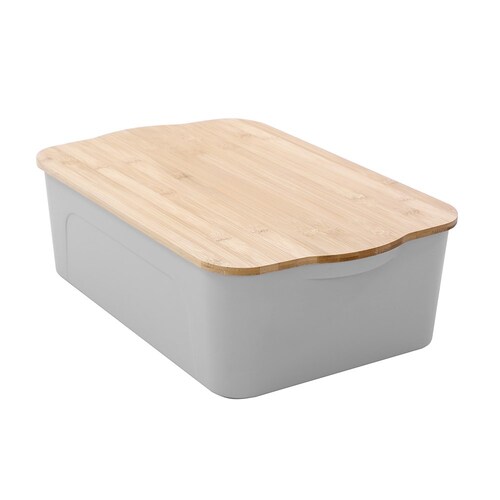 Boxsweden 45cm/15L Reno Storage Box w/ Bamboo Lid - Assorted