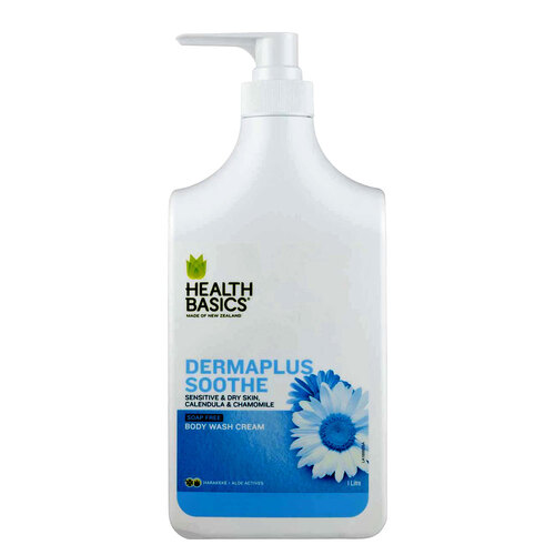 Health Basics Dermaplus Soothe Body Wash Cream 1L