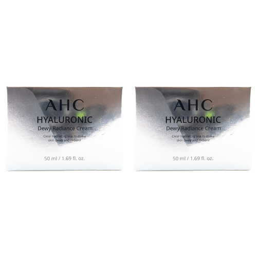 2PK AHC 50ml Hyaluronic Dewy Radiance Cream Hydrating Skin Care