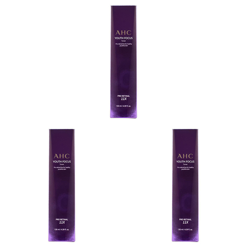 3PK AHC 130ml Youth Focus Toner Pro Retinal Hydrating Skin Care