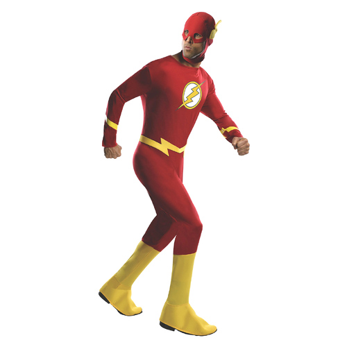 Rubies The Flash Adult Mens Dress Up Costume - Size L