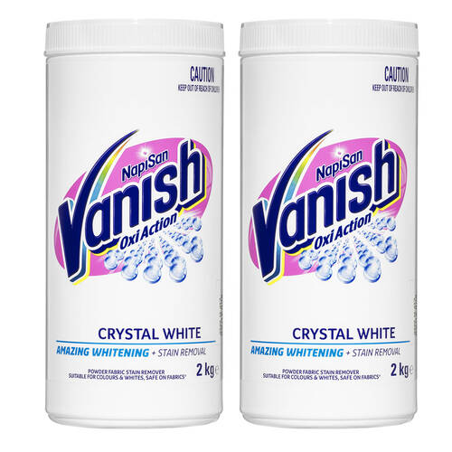 4kg NapiSan Vanish Oxi Action Crystal White Stain Remover