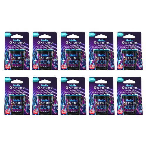 10PK Helix Oxford Cyber Eco Edition Barrel Sharpener Matrix