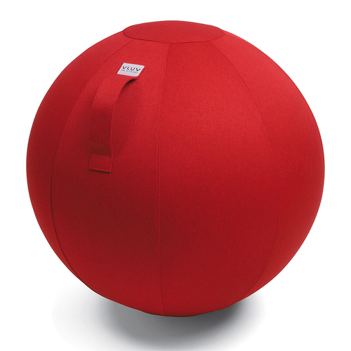 Vluv Leiv Seating Ball 65cm Round Chair Home/Office Ruby