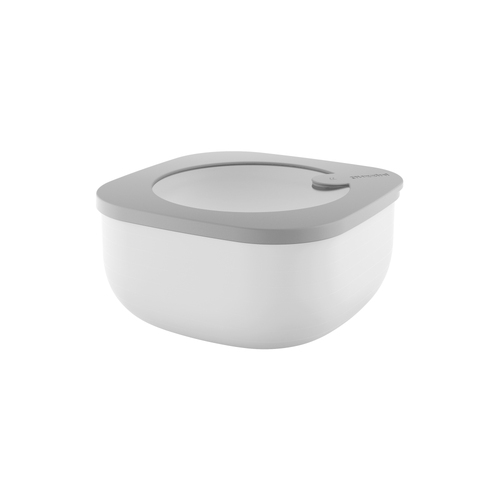 Guzzini Store & More 975ml Shallow Airtight Container - Dark Grey