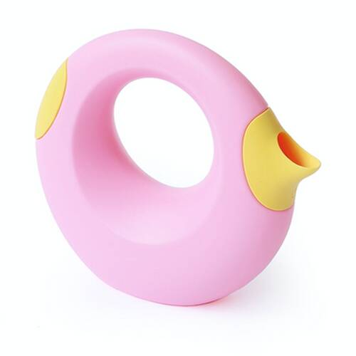 Quut Cana Small Watering Can Children's Bath Time Water Toy Yellow/Pink 0Y+