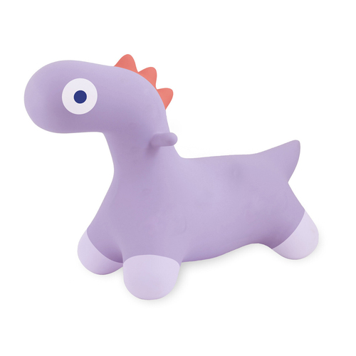 Quut 43x29cm Hoppi Bouncing Dino Kids Ride-On Toy Lavender 2y+