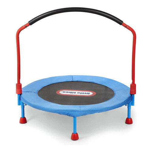 Little Tikes 3' Easy Store Folding Indoor Trampoline w/ Bar
