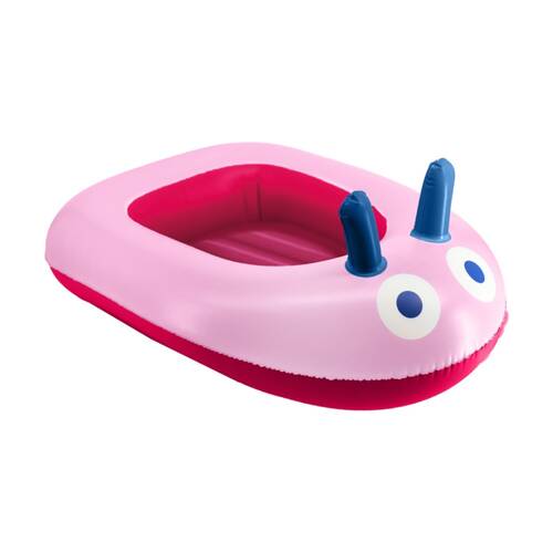 Quut Childrens Pool/Bath Toy Inflatable Boat Cherry Red and Pink Bug 3Y+
