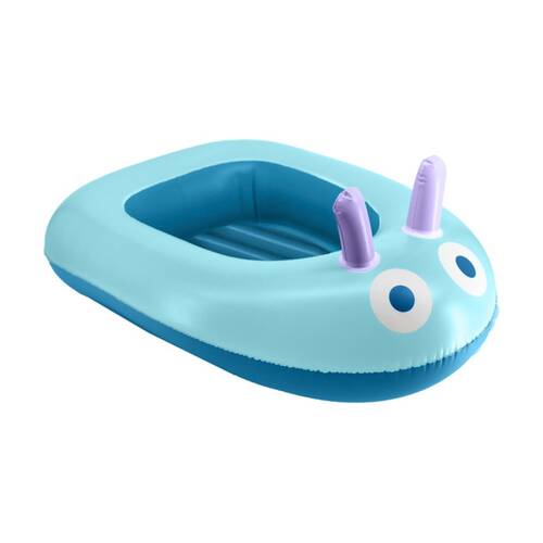 Quut Childrens Pool/Bath Toy Inflatable Boat Ocean Blue Bug 3Y+