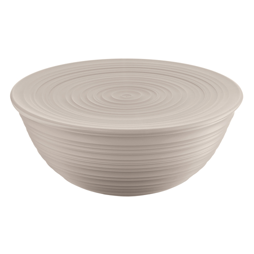 Guzzini Earth Tierra 5L/30cm Bowl w/ Lid XL - Taupe