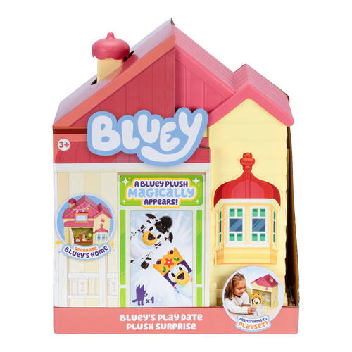 Bluey S11 Bluey's Playdate Plush Surprise Play Time Toy 3y+