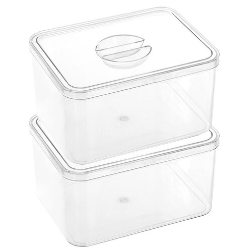 2PK Boxsweden Crystal 19x14cm Mini Box w/ Lid
