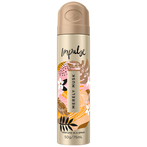 Impulse 75ml Body Fragrance Merely Musk