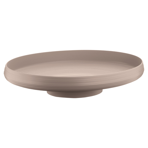 Guzzini Earth Tierra 44cm Centerpiece Fruit Bowl - Taupe