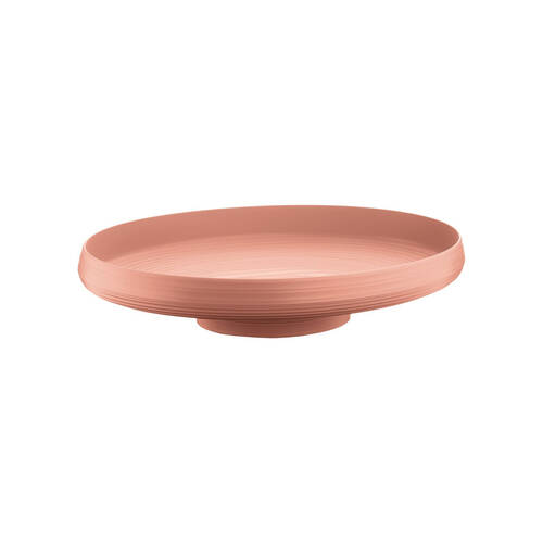 Guzzini Earth Tierra Plastic Round Centerpiece Fruit Bowl 43cm Terracotta