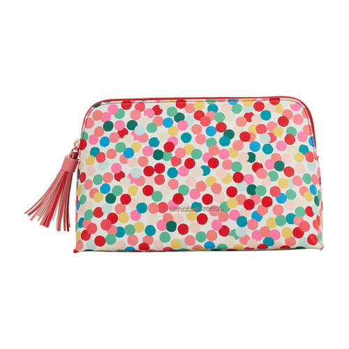 Annabel Trends Vanity Bag Pouch Medium 23x13.5cm - Confetti