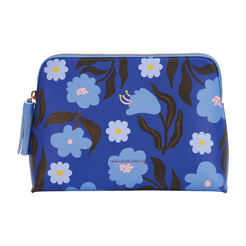 Annabel Trends Vanity Bag Large 25x18cm - Nocturnal Blooms