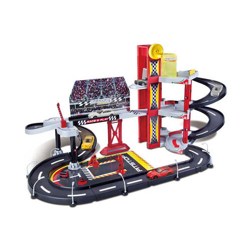 Bburago 1:43 Ferrari R&P Racing Garage Set