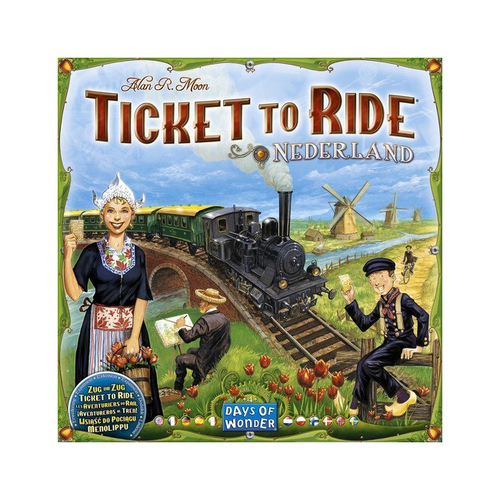 Days Of Wonder Ticket to Ride Map Collection 4 Nederland Board Game 8y+