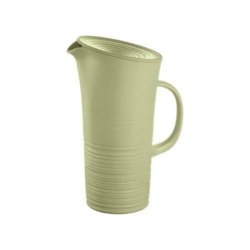 Guzzini Earth Plastic Water Drink Jug Pitcher w/ Lid 1.8L 26.9cm Green