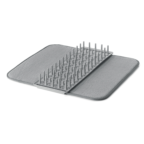 Guzzini Eco-Kitchen 55cm Dry & Safe Dish Drainer w/ Mat - Grey