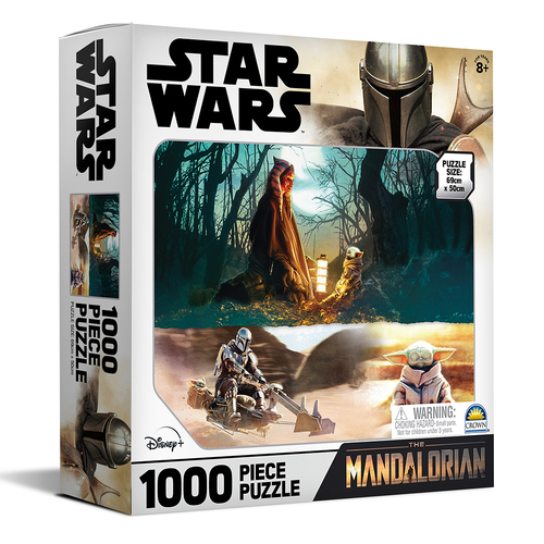 1000pc Star Wars The Mandalorian 69x50cm Jigsaw Puzzle Assorted
