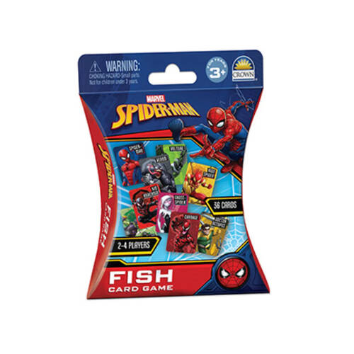Spiderman Fish Card Game Educational Memory Game Kids/Children 3y+
