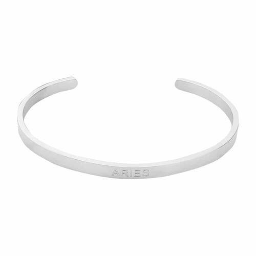 Annabel Trends Stainless Steel Cuff Bangle Zodiac - Aries