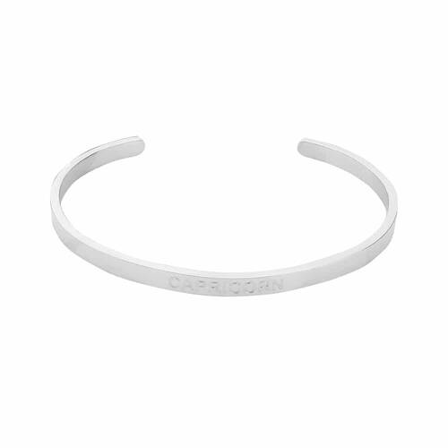 Annabel Trends Stainless Steel Cuff Bangle Zodiac - Capricorn