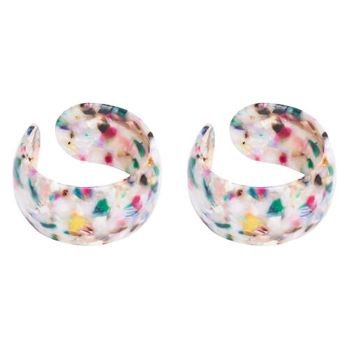 2PK Annabel Trends Tamed Cuff Bangles Women Accessory 7x3cm - Gemstone