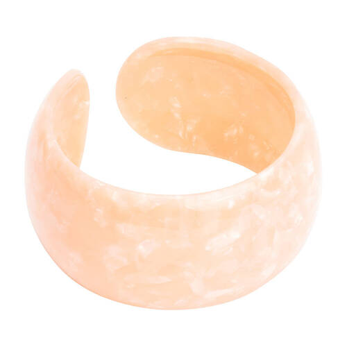 Annabel Trends Tamed Cuff Bangles Women Accessory 7x3cm - Pink Pearl