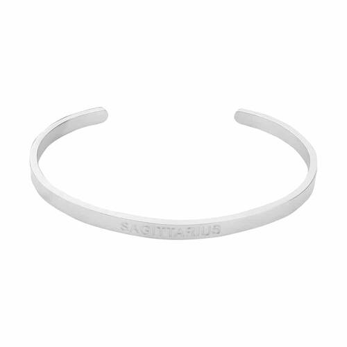 Annabel Trends Stainless Steel Cuff Bangle Zodiac - Sagittarius