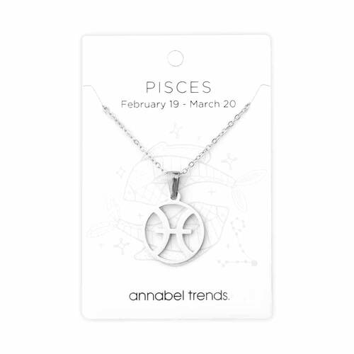 Annabel Trends Stainless Steel Pendant Zodiac - Pisces
