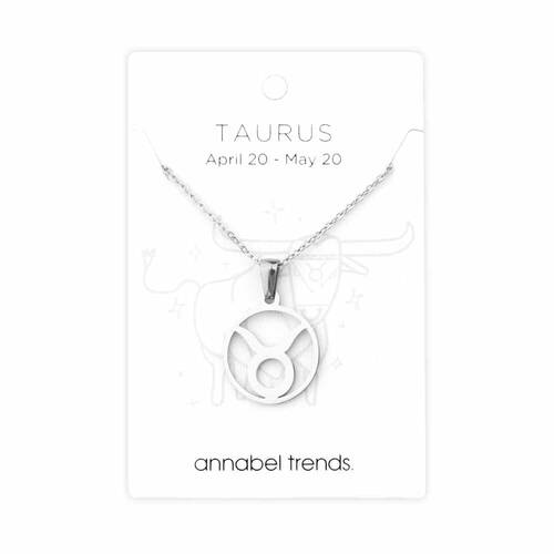 Annabel Trends Stainless Steel Pendant Zodiac - Taurus