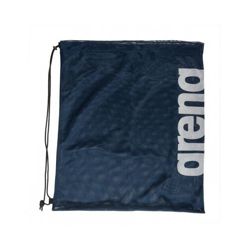 Arena Team Mesh Drawstring Swimgear Bag Swimming Accessory Navy
