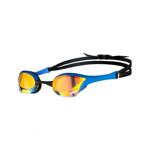 Arena Cobra Ultra Swipe Mirror Goggles Swimming Eye Protection Yellow/Blue