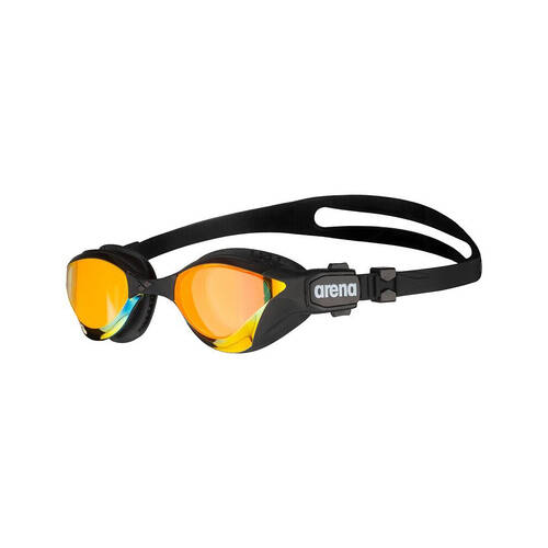 Arena Cobra Tri Swipe Mirror Goggles Swimming Eye Protection Yellow/Black