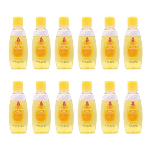 12PK Johnson's Baby Shampoo Tear-Free Soft Hair Care 50ml Gentle