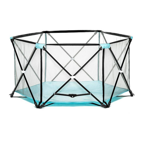 Regalo Kids Six Panel Portable 121cm Play Yard Indoor/Outdoor