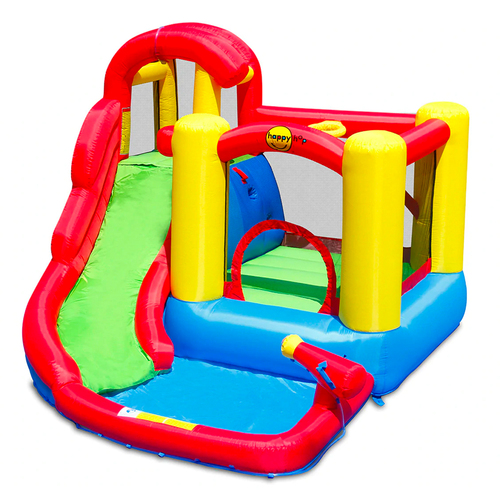 HAPPY HOP Jump & Splash Play Center Jumping Castle Water Slide