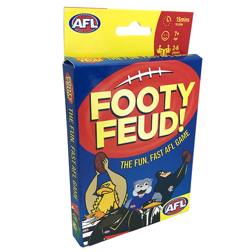 AFL Footy Feud Card Game Family/Kids Activity Night 7y+