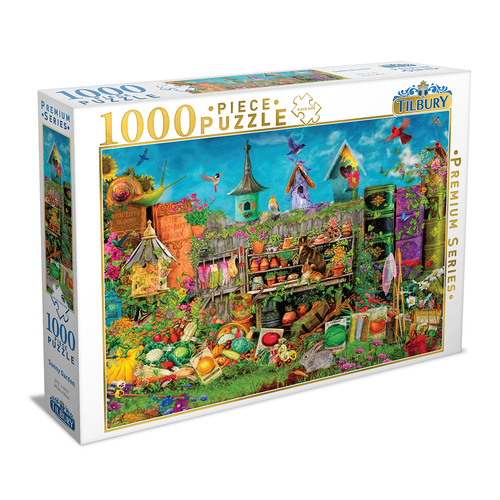 1000pc Tilbury Puzzle - Sunny Garden