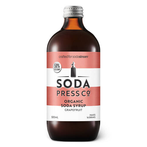 Soda Press Co Syrup 500ml - Pink Grapefruit