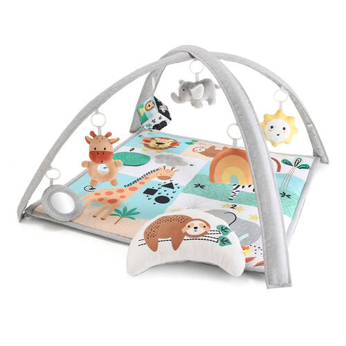 The Peanutshell Safari 123 7-in-1 Baby Activity Gym & Play Mat 0y+
